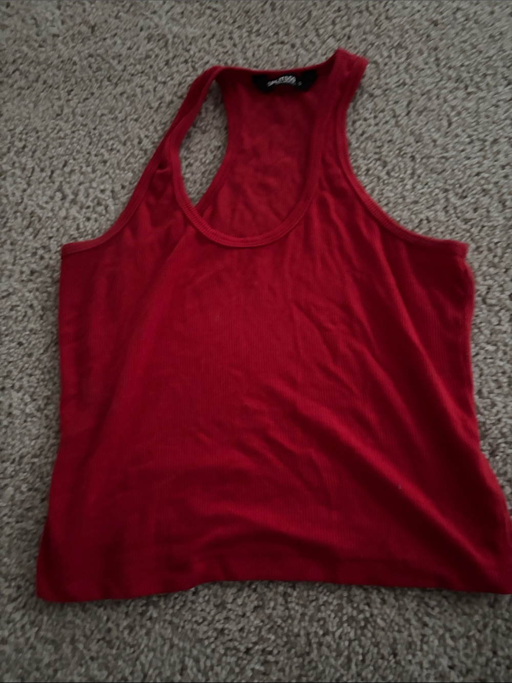Splits59 Ashby rib crop size s pirate red